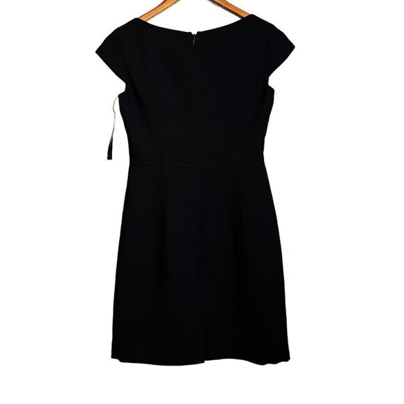 NWT! Tahari black short sleeve mini dress - Picture 5 of 14